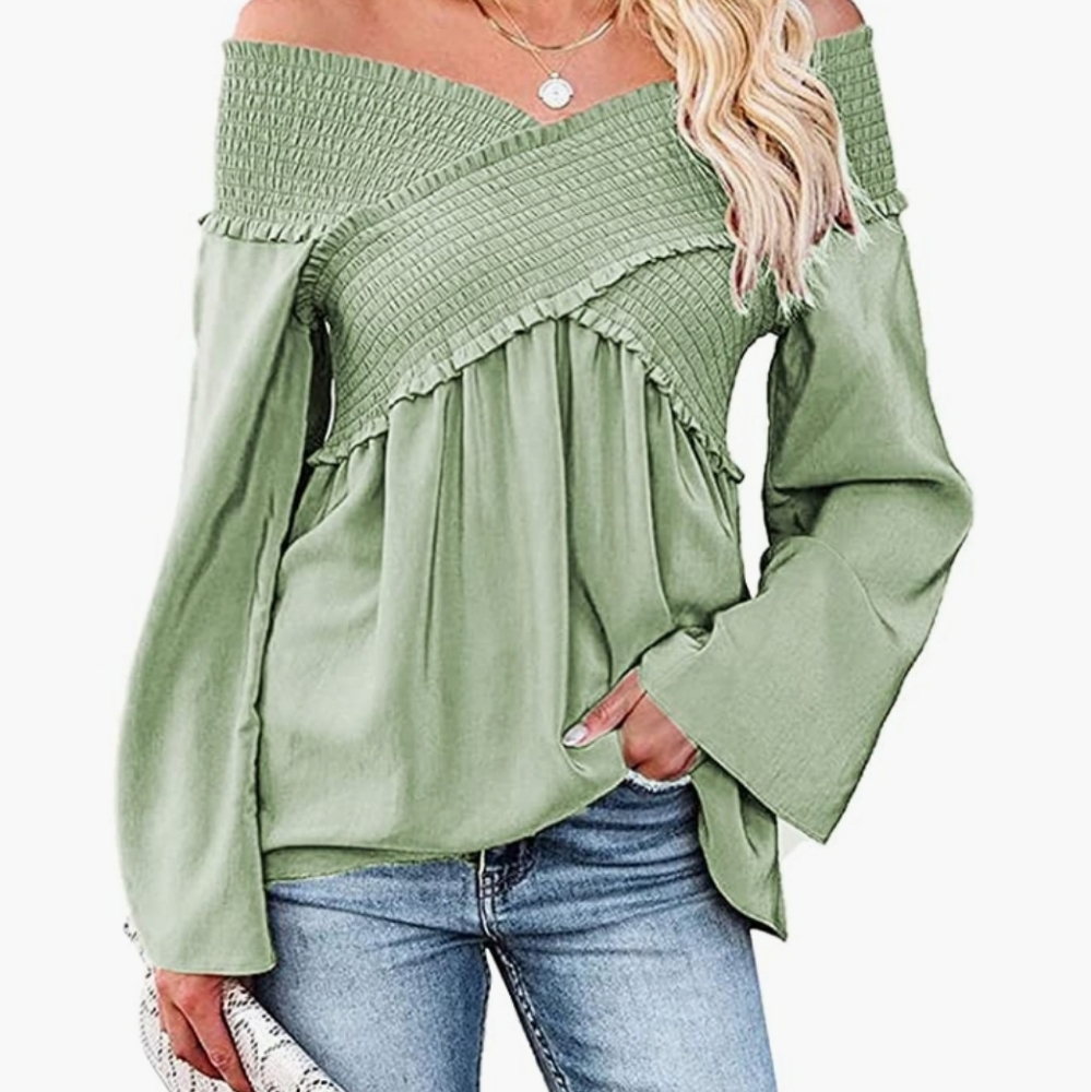 Off shoulder blouse